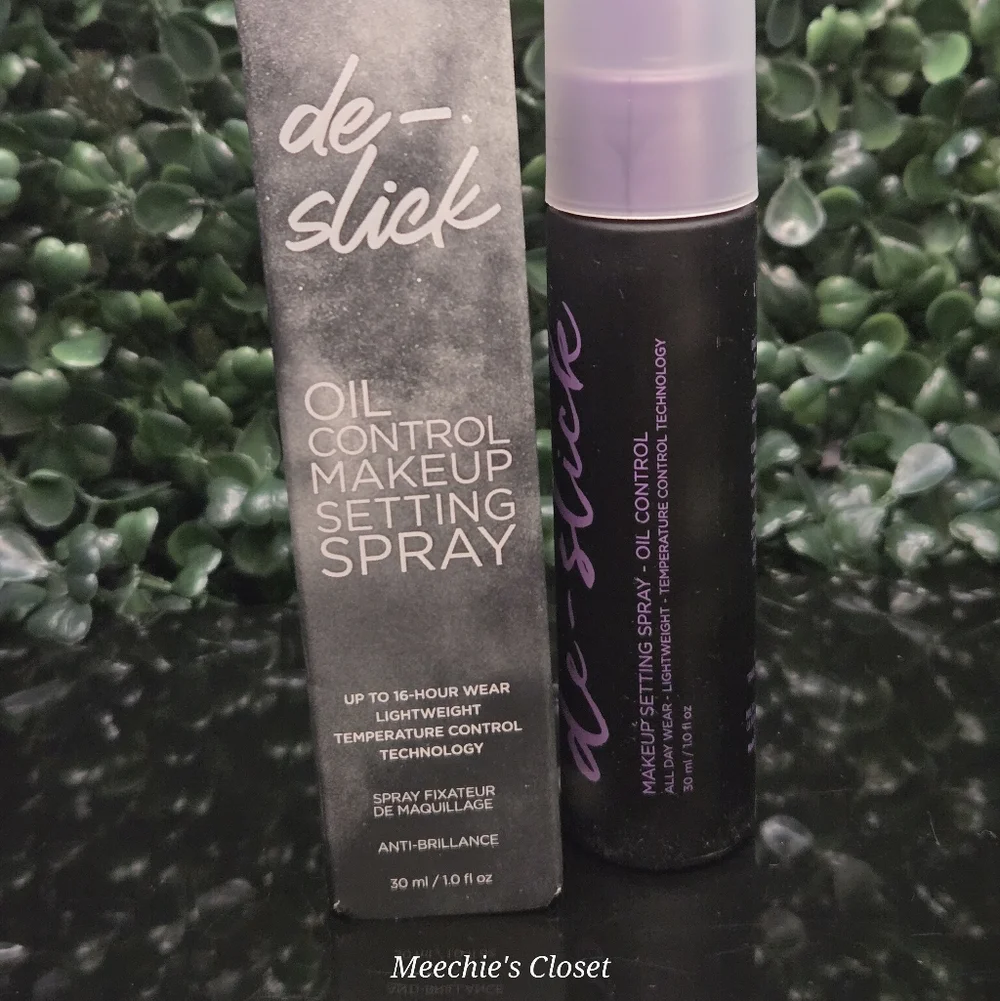 Urban Decay De-Slick Setting Spray Travel NIB RARE